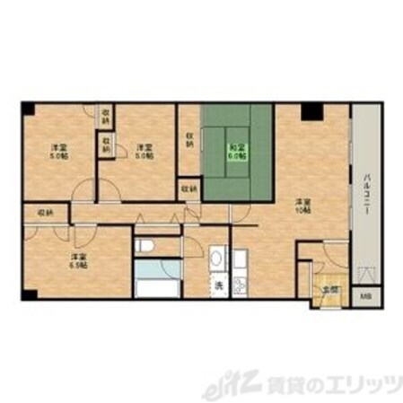 ラジュニール春日丘の物件間取画像